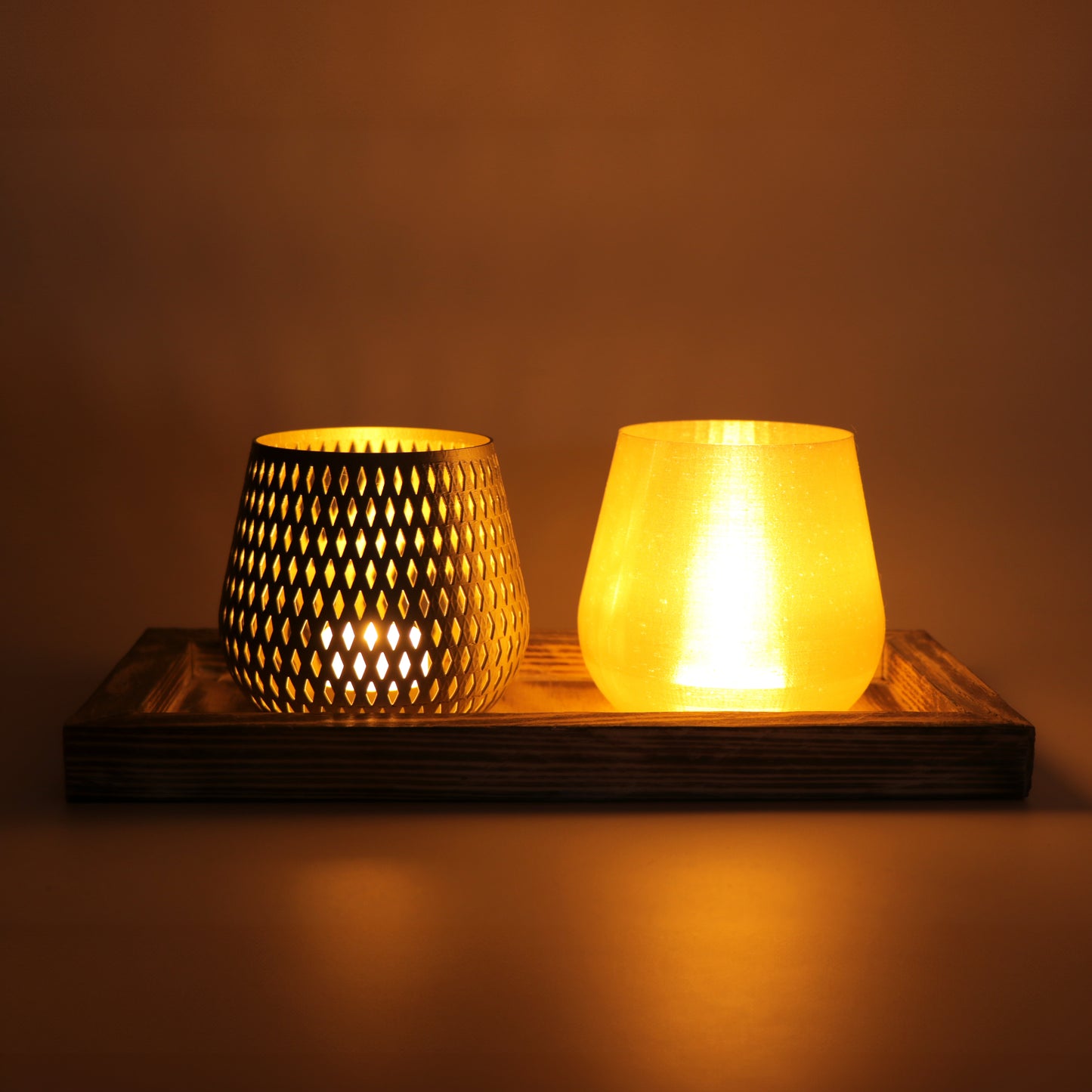 2er Windlicht Set