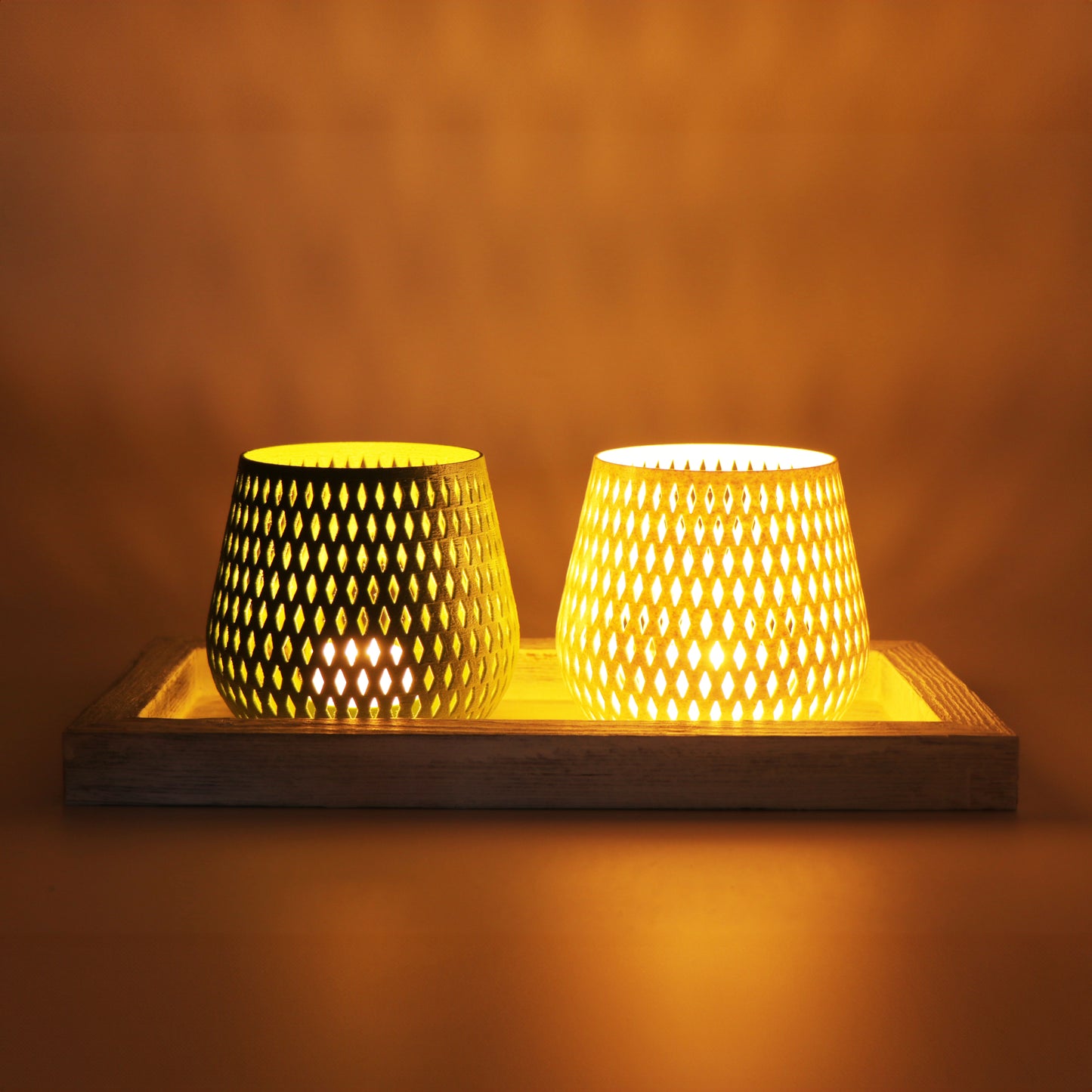 2er Windlicht Set