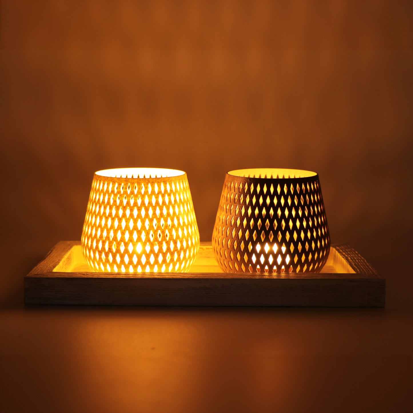 2er Windlicht Set